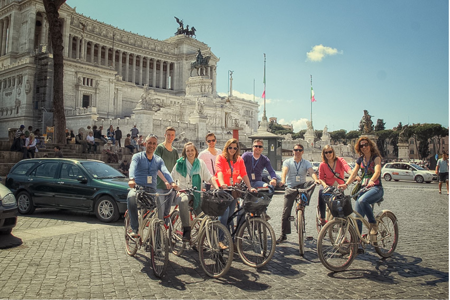 2014- Aankomst Rome doel bereikt. In 10 jaar van Oirschot naar Rome
